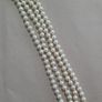 NECKLACE - Pearl - Vintage Double Strand Image 6