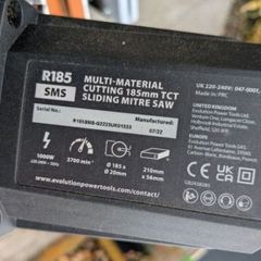Evolution R185SMS Mitre Saw