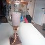 rose gold glass candle holder jar Image 2