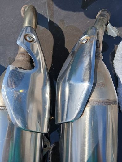 Honda Motorcycle muffler x2