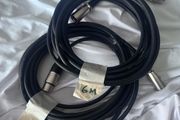 6M XLR cables x2