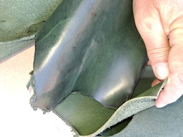 Genuine leather sheets for craft