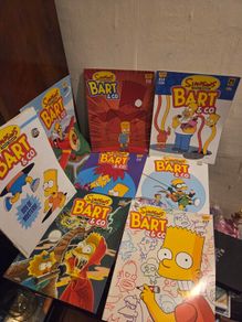 8 Simpsons Comics "Bart & Co"
