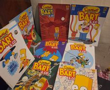 8 Simpsons Comics "Bart & Co"