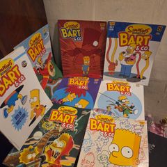 8 Simpsons Comics "Bart & Co"