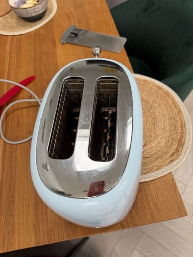 SMEG 4 Slice Toaster Pastel Blue