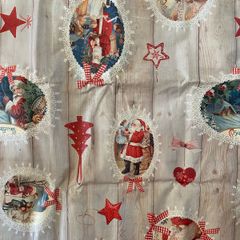 Large Christmas Tablecloth/Oilcloth