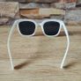 White frame sunglasses Image 2