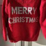 Next Ho Ho Ho christmas jumper 2-3 years Image 2