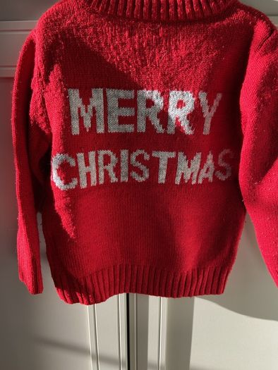 Next Ho Ho Ho christmas jumper 2-3 years