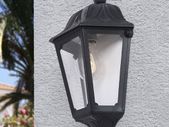 Iesse With Clear Diffuser Half Wall Lantern