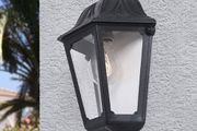 Iesse With Clear Diffuser Half Wall Lantern