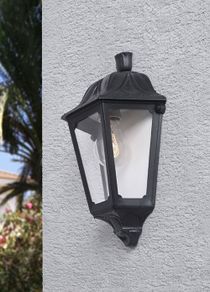 Iesse With Clear Diffuser Half Wall Lantern