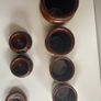 Selection of stoneware jars and condiment holders Image 7