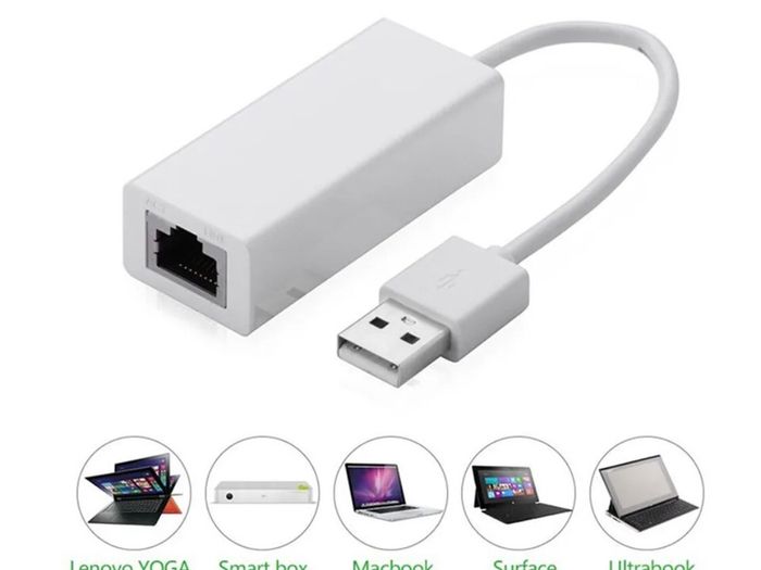 Adapter Network Card USB 2.0 to RJ45 LAN Wired Network Card for Windows