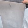 Large Modernist Polished Metal flower vase Image 4