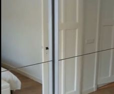 Large mirrored wardrobe