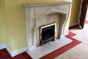 Fireplace solid stone