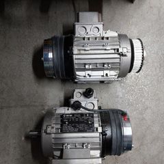BER-MAR 1.1kW 3 Phase Brake Motor Working Spares or Repair