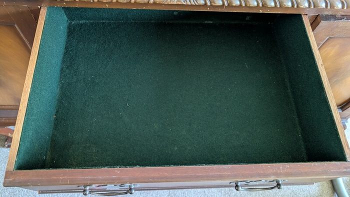 Antique sideboard buffet