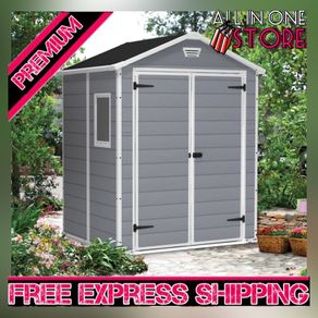 6 ft. W x 5 ft. D Apex Outdoor Garden Shed (FREE SHIPPING)