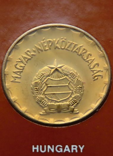 Hungary 1978 Vintage Coin Stamp cover BUNC