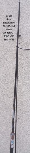 Lot 4:  Clearance Sale.   Sea / Coarse Rods