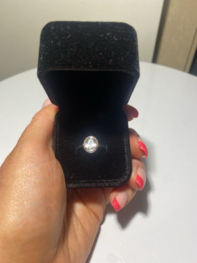 Morganite Ring 9ct Gold