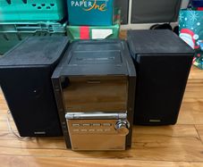 panasonic cd stereo system
