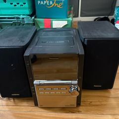 panasonic cd stereo system