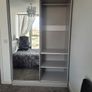 Wardrobe HAITI 140cm Grey Image 4