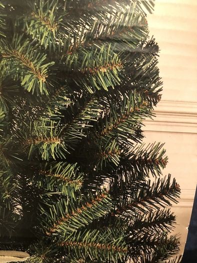 Tesco Christmas evergreen tree, 183cm, 6ft, used just ones,