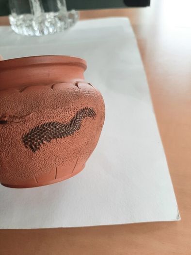 Antique Chinese clay pot