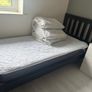 Single bed and mattress Image 2