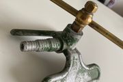 Antique revolving garden sprinkler