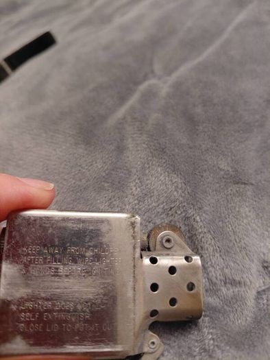 . Vintage 1993 Harley Davidson Zippo lighter