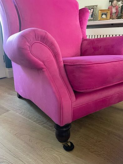 Finline Alexander Armchair and Footstool