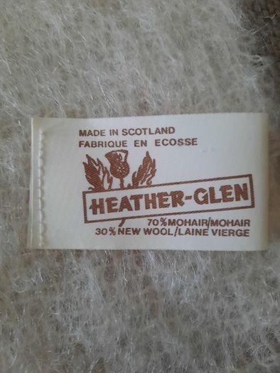 Mohair wool scarf Heather Glen Scotland 23cm x 140cm in excellent condition with no issues FREE STANDARD POSTAGE INCLUDED