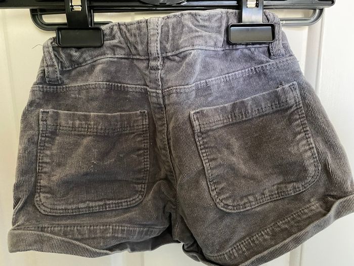 Grey girl's short trousers 104 Denim
