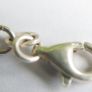 Vintage 925 Sterling Silver Dolphin Link Bracelet 7.2"  -  4,5 grams Image 6