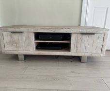 Large Solid Wood TV Media Unit