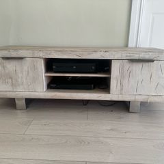 Large Solid Wood TV Media Unit