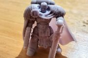 3D printed Titus proxy for Warhammer 40k