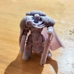 3D printed Titus proxy for Warhammer 40k