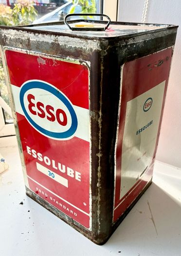 Vintage Esso 20L Oil Can
