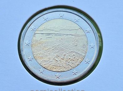 Finland 2018 year Uncirculated 2 Euro coin.