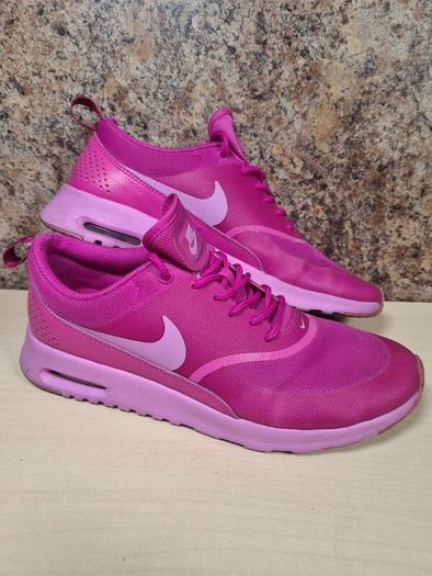 Womens Nike Air Max Thea Fuchsia Flash Pink Trainers Runners Size Uk 6 Eu 40 (AT2)