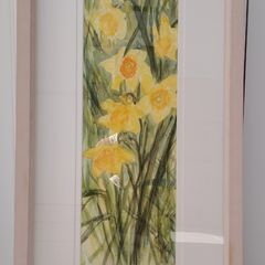 Hand Painting - Yellow Daffodils