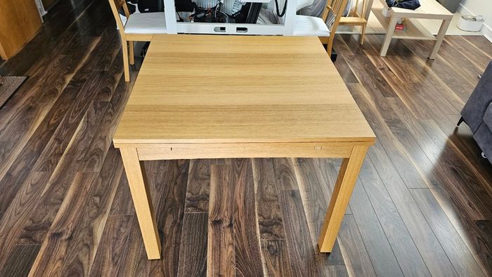 Ikea bjursta  extendable table + 3 ikea borje chairs
