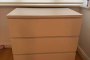 Chest of drawer Ikea white